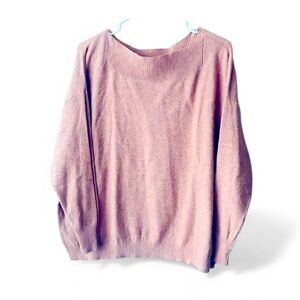 “Find it in fall” Peach fall sweater